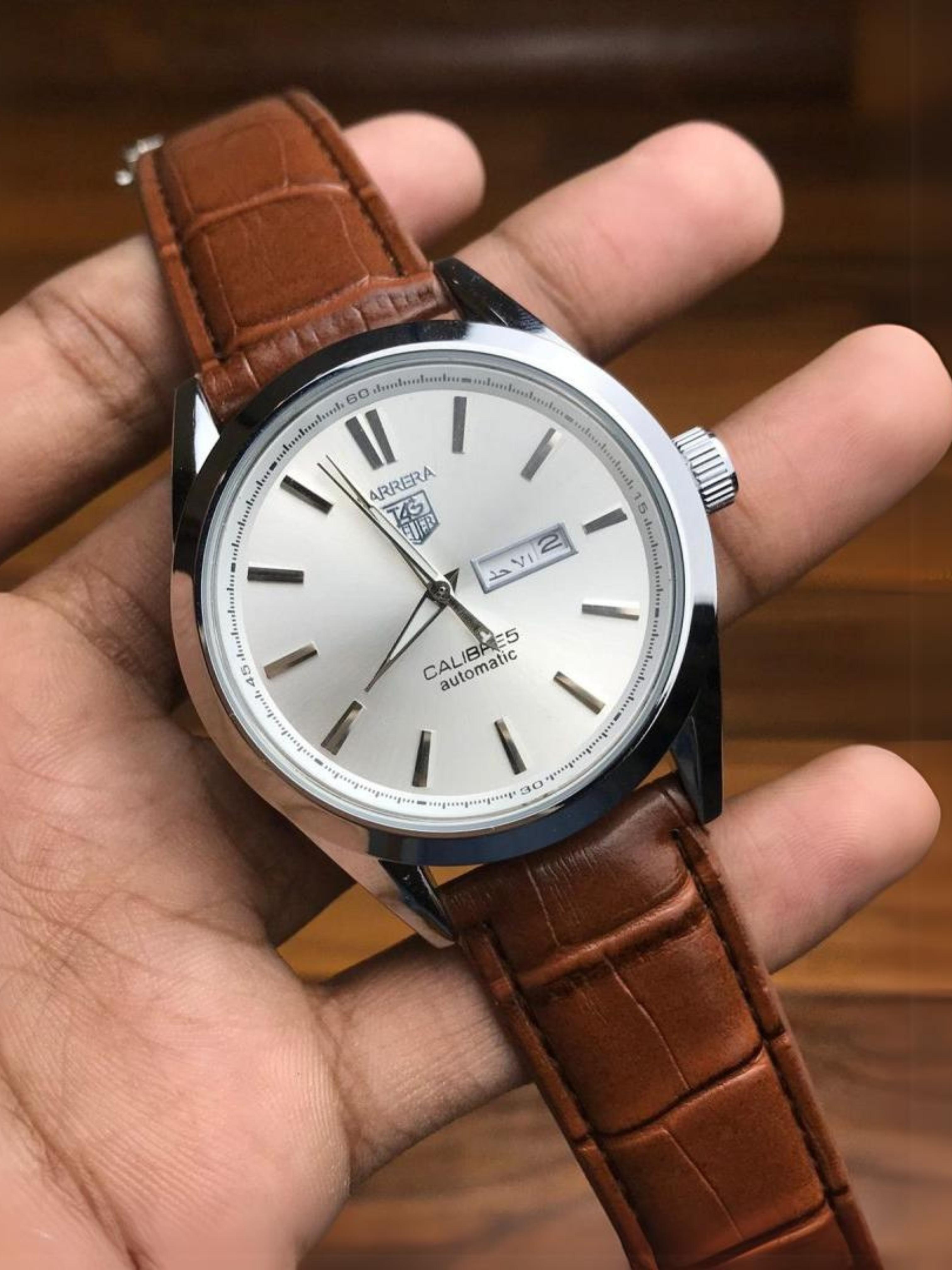 Caliber 5 - New Luxury watch With Day & Date Working - Business Class