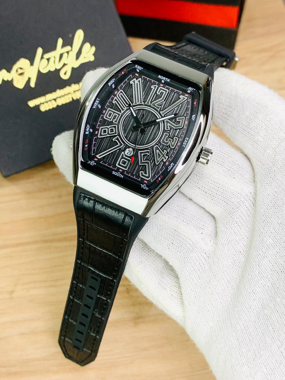 Frank Muller (Black silver)