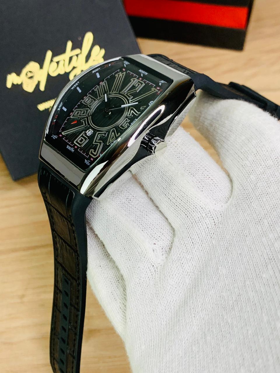 Frank Muller (Black silver)