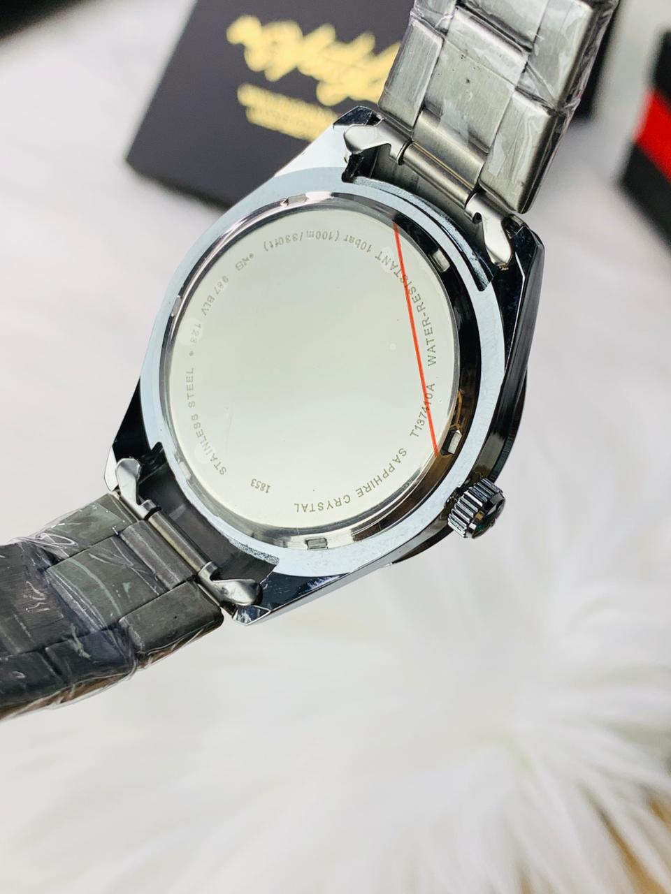 Tissot Gentlemen Model (Silver Chain Blue Dail)