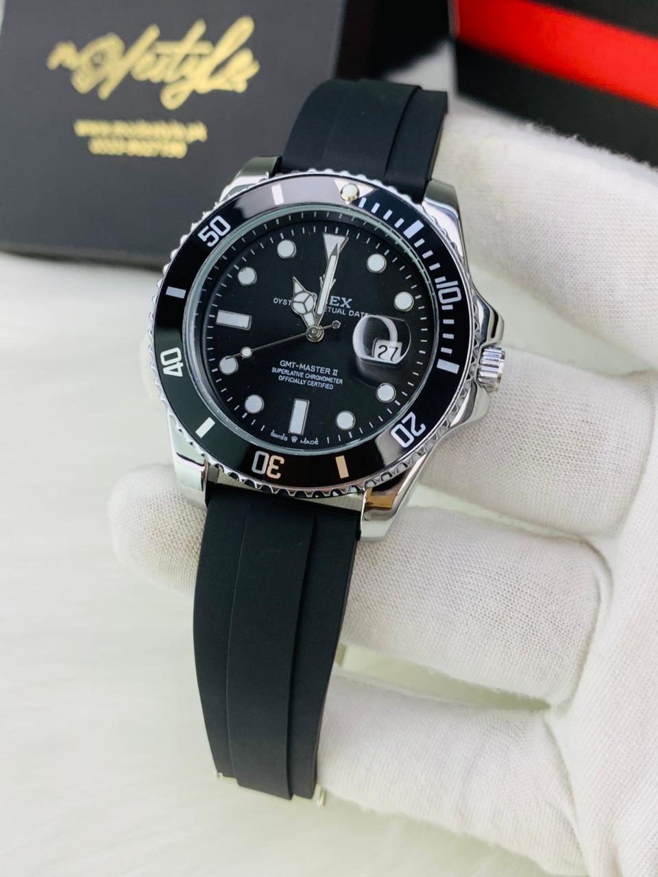 Rlx Belt Model New (Silver Black)