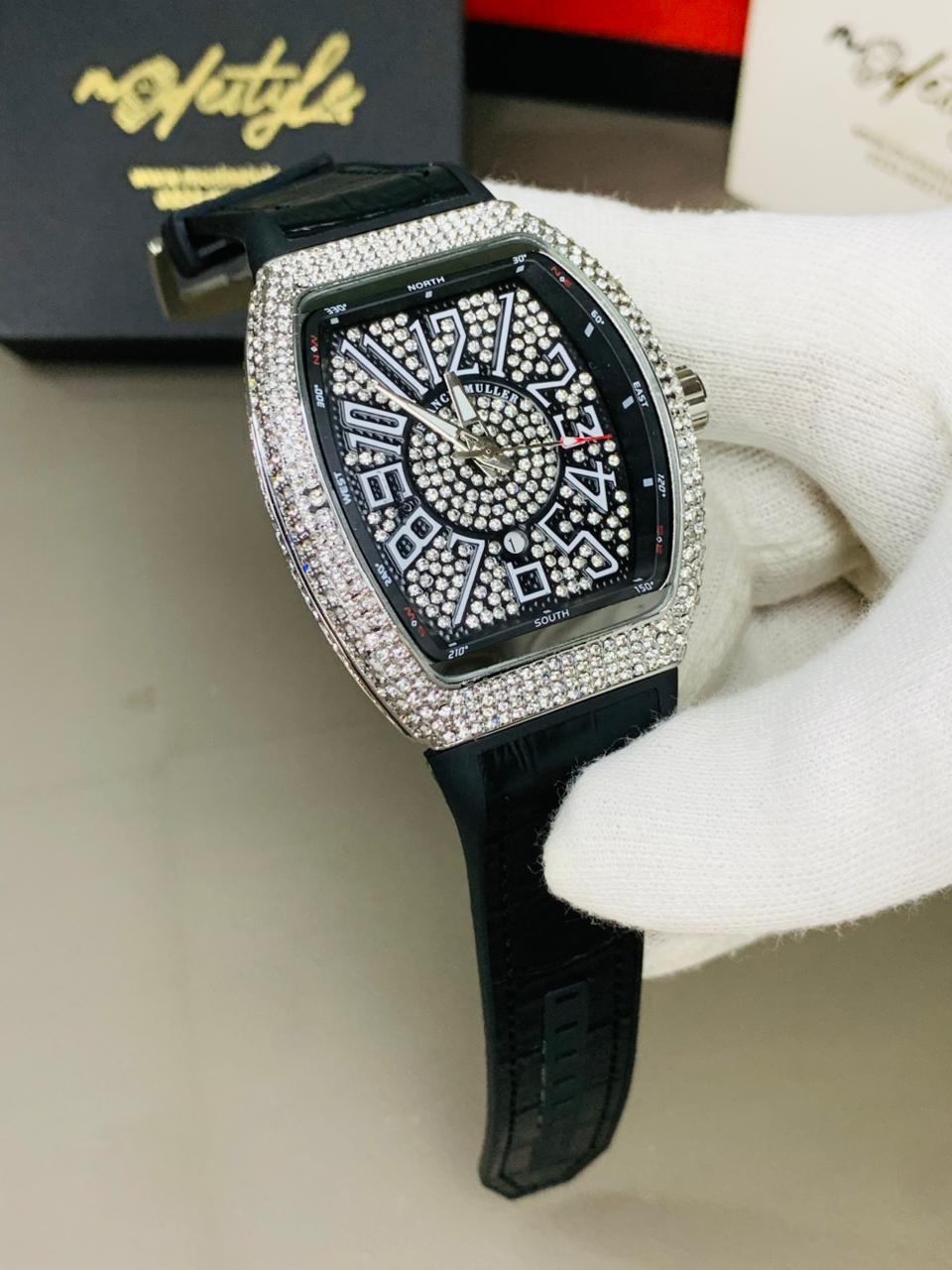 Frank Muller Stone Belt Model (Black)